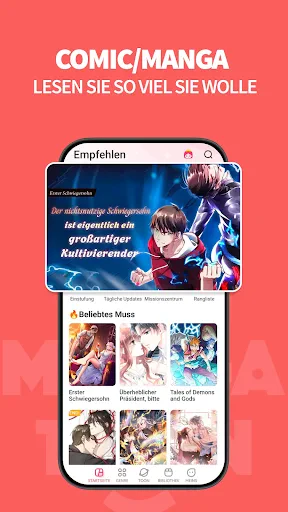MangaToon: Webtoon, Web Comics screenshot