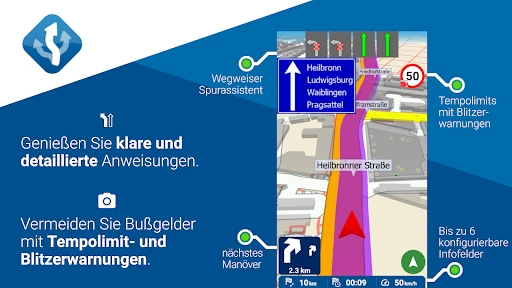 MapFactor Navigator screenshot