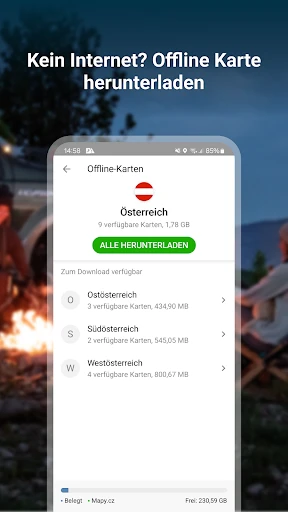Mapy.com: Wegfinder & Wandern screenshot