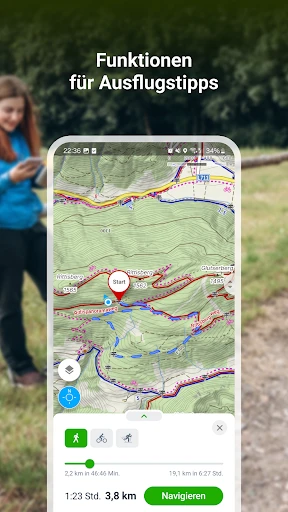 Mapy.com: Wegfinder & Wandern screenshot