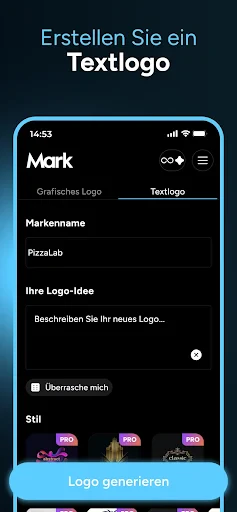 Mark - AI Logo Maker screenshot