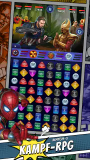 MARVEL Puzzle Quest Helden-RPG screenshot 1