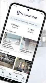 Maschinensucher screenshot 2