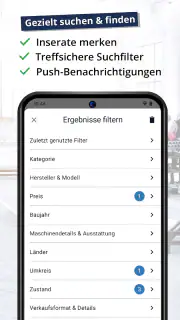Maschinensucher screenshot 5