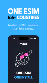 Maya Mobile: Travel eSIM screenshot 1