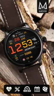 MD131 - Digital watch face screenshot 4