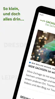 MDR Sachsen App screenshot 1