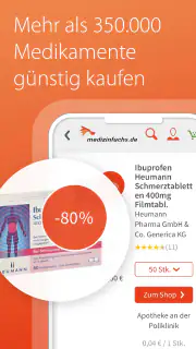 medizinfuchs - Preisvergleich screenshot 3