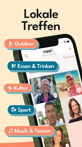 Meet5: Neue Leute kennenlernen screenshot