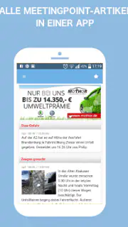 Meetingpoint-Stadtnachrichten screenshot 2