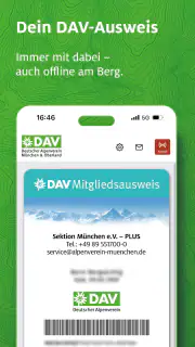 Mein DAV+ screenshot 1