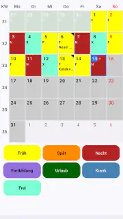 Mein Dienstplan screenshot 1