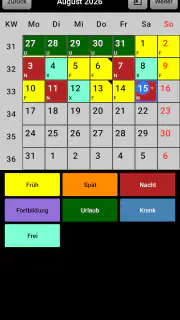 Mein Dienstplan screenshot 5