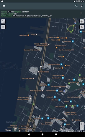 Mein Standort: GPS-Karte screenshot