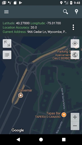 Mein Standort: GPS-Karte screenshot