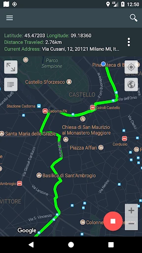 Mein Standort: GPS-Karte screenshot