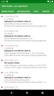 Meine pädiatrische Praxis screenshot 2