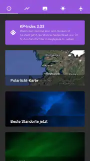 Meine Polarlicht-Vorhersage screenshot 1