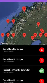 Meine Polarlicht-Vorhersage screenshot 4