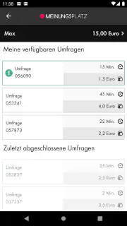 Meinungsplatz screenshot 2