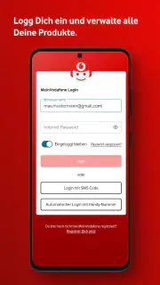 MeinVodafone screenshot 2