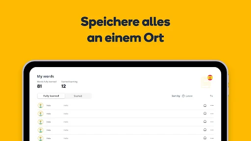 Memrise: Sprich neue Sprachen screenshot