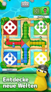 Mensch Brettspiel: Ludo Spaß screenshot 2