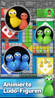 Mensch Brettspiel: Ludo Spaß screenshot 3