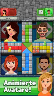 Mensch Brettspiel: Ludo Spaß screenshot 6