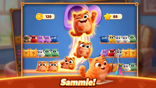 Meow Sort-Color Puzzle Master screenshot 6