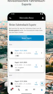 Mercedes-Benz Fahrtenbuch screenshot 5