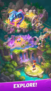 Merge Adventure: Haus-Design screenshot 4