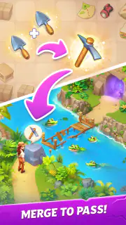 Merge Adventure: Haus-Design screenshot 5