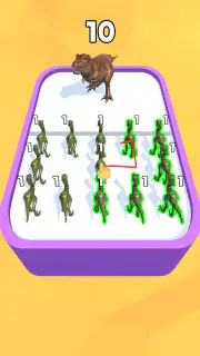 Merge Master: Dino Spiele screenshot 3