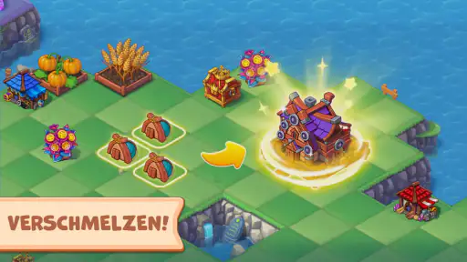 Mergest Kingdom: Merge Spiele screenshot 1