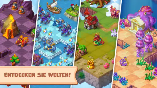 Mergest Kingdom: Merge Spiele screenshot 2