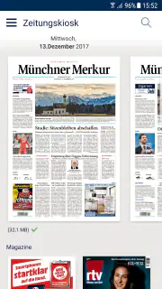 Merkur ePaper screenshot 1