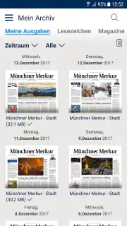 Merkur ePaper screenshot 2