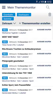 Merkur ePaper screenshot 3