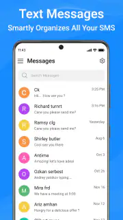 Messages: Text SMS screenshot 1