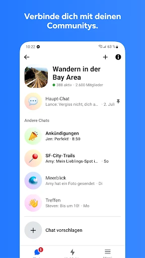 Messenger screenshot