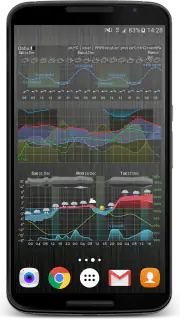 Meteogram Pro Weather Widget screenshot 1