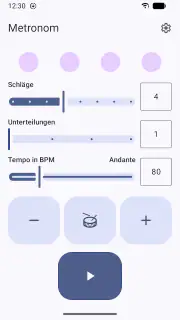 Metronom screenshot 1
