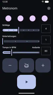 Metronom screenshot 2