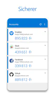 Microsoft Authenticator screenshot 3