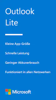 Microsoft Outlook Lite: Email screenshot 1