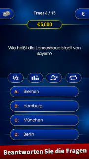 Millionär Trivia 2025 Quiz screenshot 1