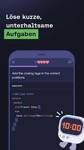 Mimo: Programmieren lernen screenshot