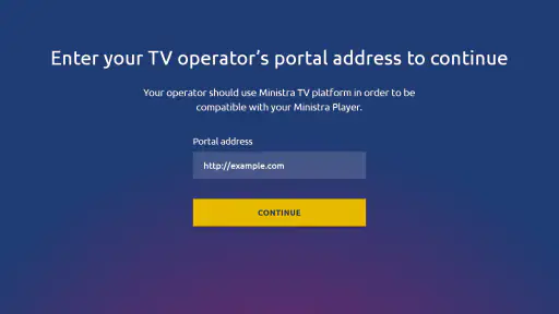Ministra Player für STB und TV screenshot 6