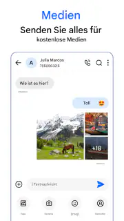 Mitteilungen screenshot 3